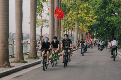 Địa điểm đạp xe đẹp và phù hợp dành cho người mới gần Hà Nội