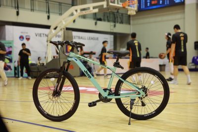 Xe đạp Jeep cực ngầu tại các trận đấu bóng rổ VBA 2024