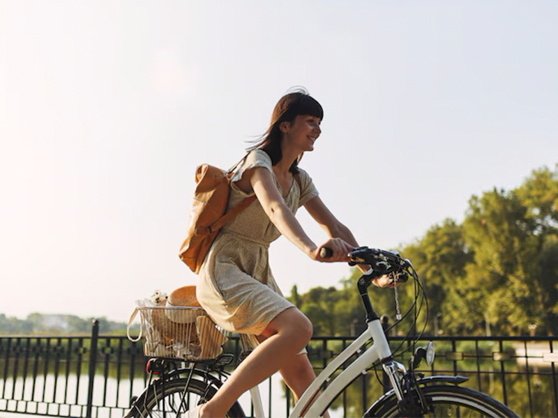 Chọn xe đạp đúng size với chiều cao để an toàn khi lái