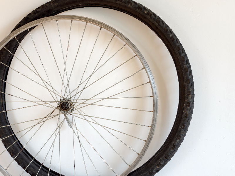 Bánh xe đạp được đo bằng inch