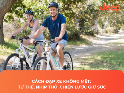 Cách Đạp Xe Không Mệt: Tư Thế, Nhịp Thở, Chiến Lược Giữ Sức
