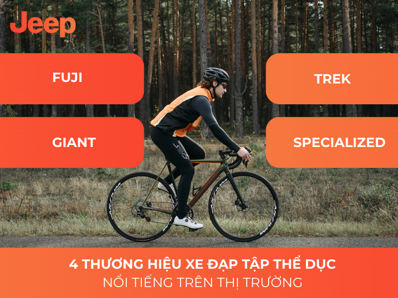 Giới Thiệu Thương Hiệu Xe Đạp Tập Thể Dục Nổi Tiếng Trên Thị Trường