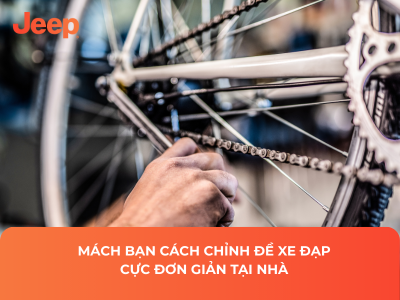 Mách Bạn Cách Chỉnh Đề Xe Đạp Cực Đơn Giản Tại Nhà