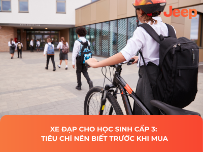 Xe Đạp Cho Học Sinh Cấp 3: Tiêu Chí Nên Biết Trước Khi Mua