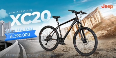 CHƯƠNG TRÌNH KHUYẾN MẠI ĐẶC BIỆT JEEP XC20