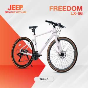 Xe đạp đường phố JEEP FREEDOM LX-66 – Phanh đĩa, Bánh 700C – 2024