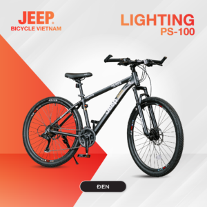 Xe đạp leo núi LIGHTING PS-100 – Phanh đĩa cơ, Bánh 27,5 inch – 2024