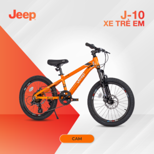 Xe đạp địa hình, trẻ em JEEP J10 – Phanh đĩa cơ, Bánh 20 inch – 2024